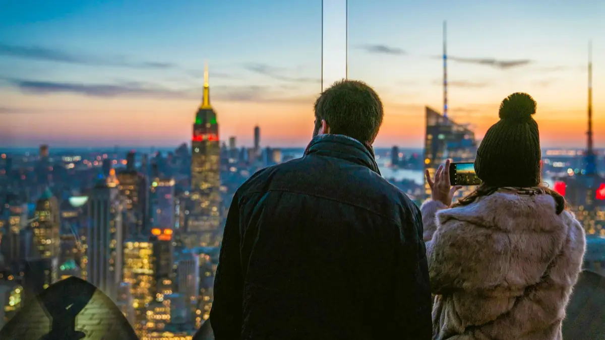 Top of the Rock at Sunset